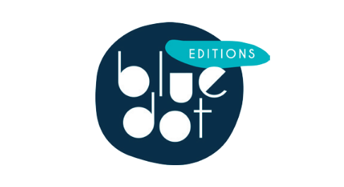 creation du logo de la maison d'édition Bluedot