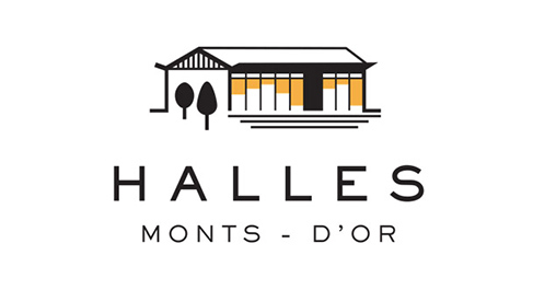 creation d'un logo pour des Halles