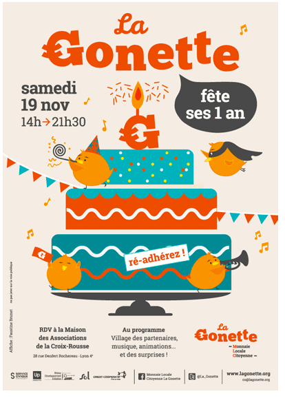 Creation affiche Gonette