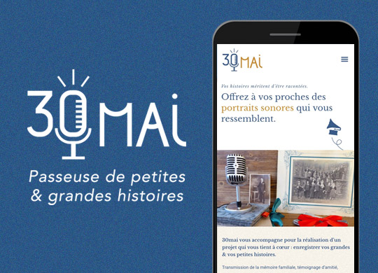 Graphiste webdesigner pour une entrepreneuse lyonnaise